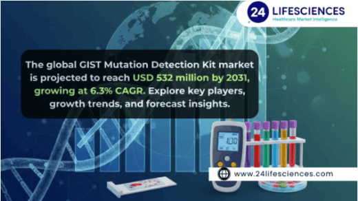 GIST Mutation Detection Kit Market Size to Hit USD 532 Million by 2031 at 6.3% CAGR