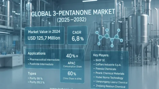 Global 3-Pentanone Market Demonstrates Robust Growth, Driven by Pharmaceutical and Agrochemical Demand