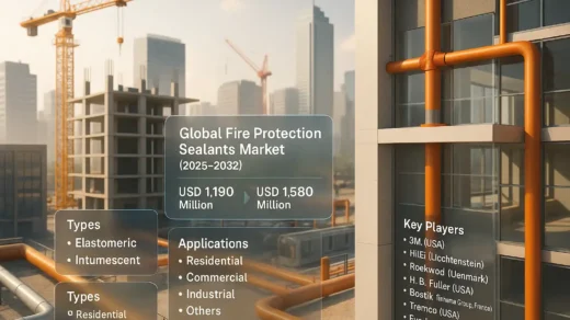 Global Fire Protection Sealants Market Demonstrates Steady Growth, Driven by Stringent Safety Regulations