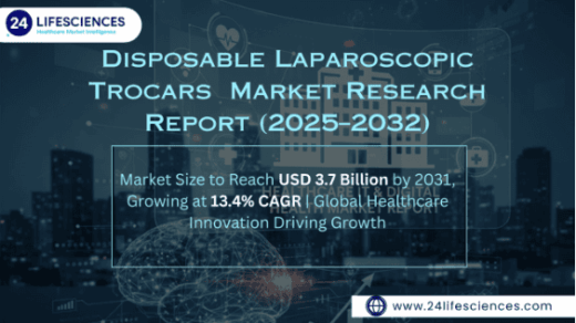 Disposable Laparoscopic Trocars Market Size to Reach USD 3.7 Billion by 2031, Growing at 13.4% CAGR