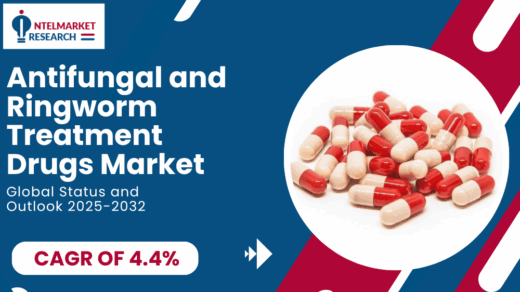 Global Antifungal and Ringworm Treatment Drugs Market to Reach USD 4.38 Billion by 2032, Exhibiting a CAGR of 4.4%
