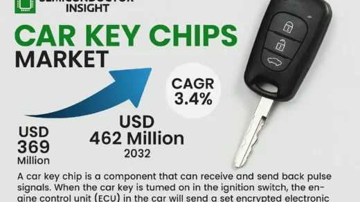 Car Key Chips Market: Accelerates Toward USD 462 Million by 2032