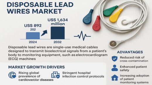 Disposable Lead Wires Market Growth Analysis: Reaching US$ 1,634 Million by 2032 at 7.9% CAGR