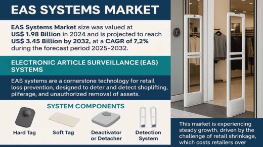 EAS Systems Market to Reach USD 3.45 Billion by 2032, Growing at a CAGR of 7.2%