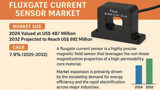 Fluxgate Current Sensor Market to Reach USD 892 Million by 2032, Growing at a CAGR of 7.9%