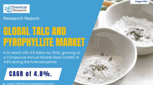 Global Talc and Pyrophyllite Market to Reach USD 4.5 Billion by 2032, Driven by Plastics and Construction Demand