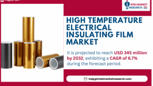 High Temperature Electrical Insulating Film Market to Hit USD 345 Million by 2032
