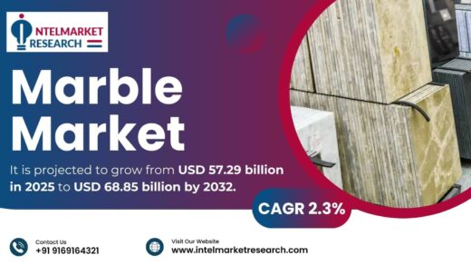 Global Marble Market Expected to Grow at 2.3% CAGR, Reaching USD 68.85 Billion by 2032