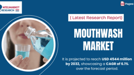 Global Mouthwash Market to Reach USD 4,544 Million by 2032, Growing at a CAGR of 6.1%