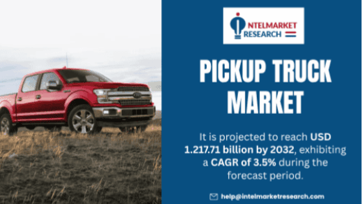 Pickup Truck Market Size to Reach USD 217.71 Billion by 2032 | Evolving Consumer Demand and Electrification Trends