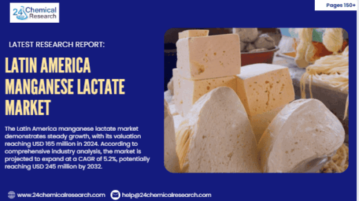Latin America Manganese Lactate Market Forecast Report 2025–2032: Segment Insights, Innovation Trends & Leading Players
