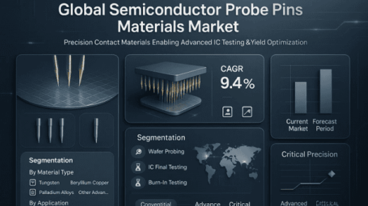 Global Semiconductor Probe Pins Materials Market to Reach USD 284 Million by 2032 | 5G and AI Semiconductor Testing Drive Demand